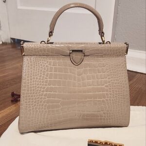 Aspinal Small Florence Light Taupe Bag